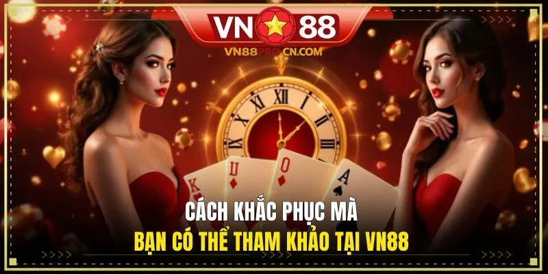 Cách khắc phục mà bạn có thể tham khảo tại VN88